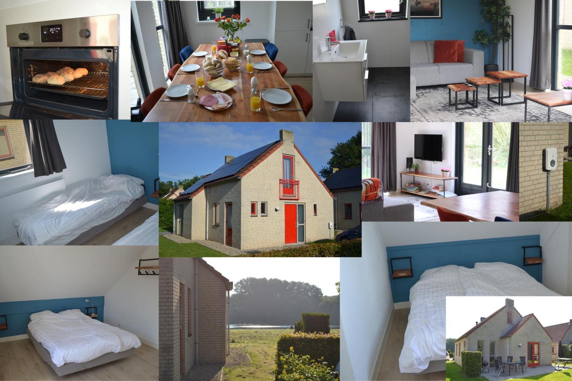 Comfortabel 6P Vakantiehuis Met Laadpaal Ewijk エクステリア 写真